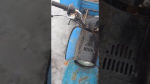 Запуск и работа двигателя мотороллера Муравей