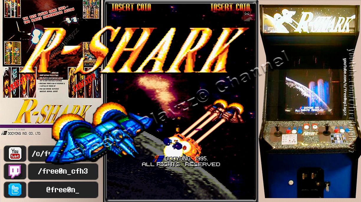 R-Shark (1995) - #АРКАДНЫЕ АВТОМАТЫ | ПРОХОЖДЕНИЕ | Ретро-игры