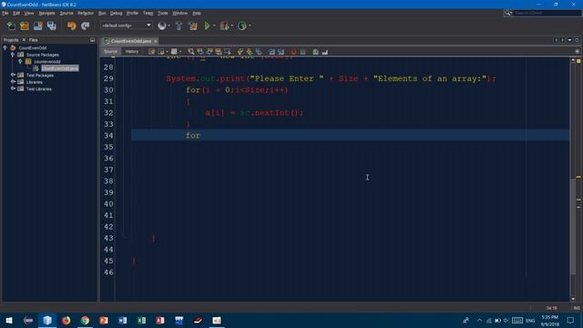 How to count Even and Odd number Using Java Netbean program [2018] смотреть онлайн