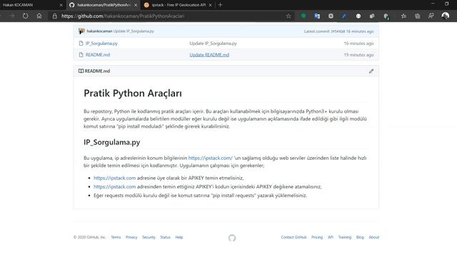 Python ile IP Konum Sorgulama смотреть онлайн