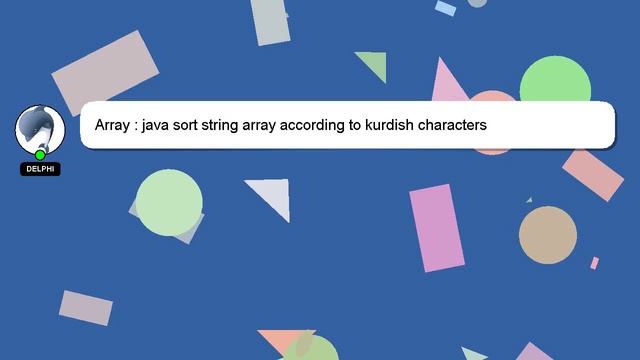 Array : java sort string array according to kurdish characters смотреть онлайн