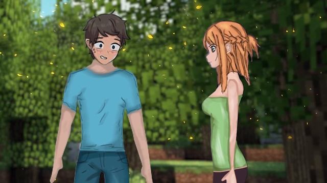 First Meet Alex and Steve | Minecraft Anime Ep4 смотреть онлайн
