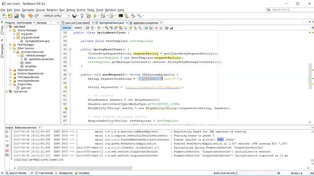 2. rest client wth RestTemplate смотреть онлайн