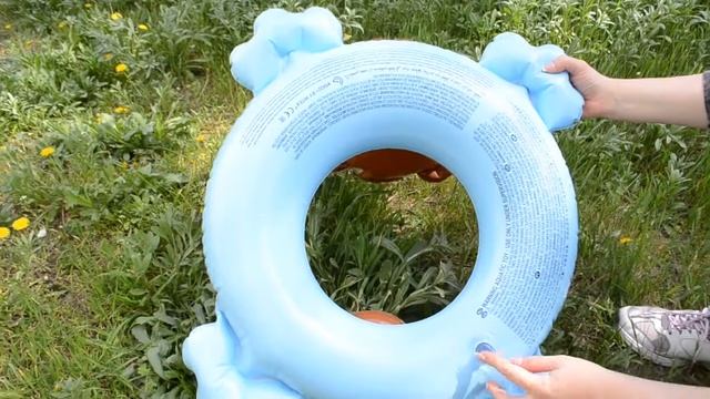 Надувной плавательный круг для плавания игрушка обезьяна Intex 58221 66х56см смотреть онлайн