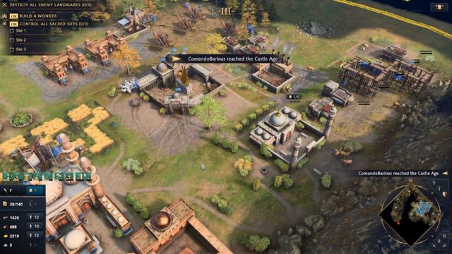 Age of Empires 4 - 1v1 Delhi Sultanate vs English Fast Win | Multiplayer Gameplay смотреть онлайн
