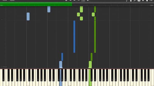 [Synthesia] Resident Evil: Code Veronica - A Moment of Relief (Easy piano tutorial) смотреть онлайн