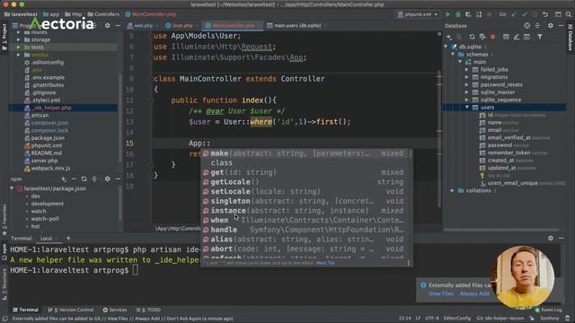 Laravel. Как упростить себе разработку | Laravel IDE Helper смотреть онлайн