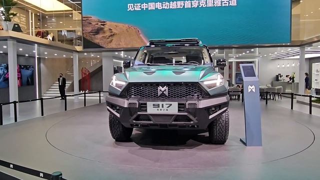 Китай. Автомобильная выставка электрокаров. смотреть онлайн