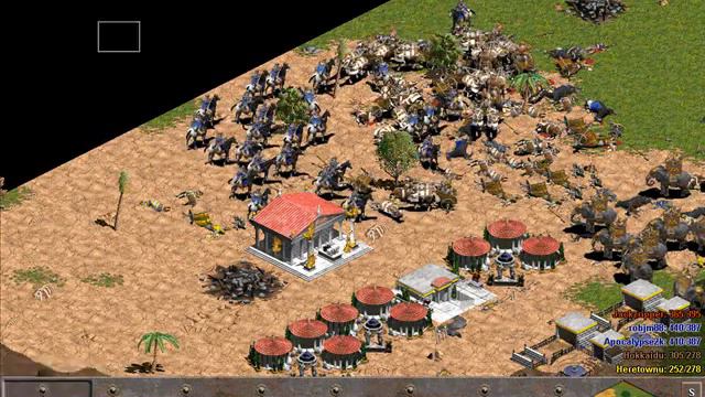 Age of Empires Rise of Rome: 2v2 Yamato vs Phoe смотреть онлайн