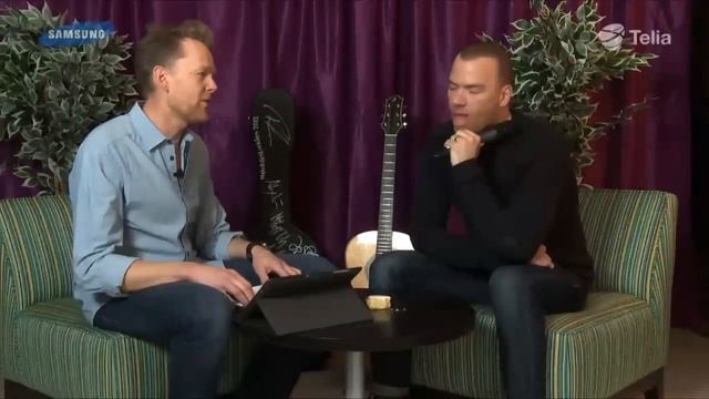 Andreas Lundstedt blir intervjuad inför Melodifestivalen 2012 смотреть онлайн