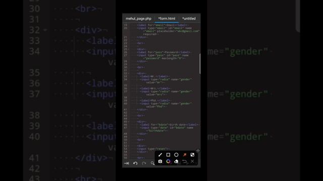 php form handling смотреть онлайн