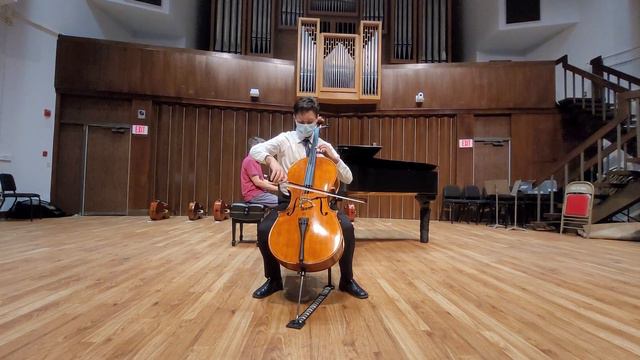 Elazar Bengochea, Scherzo, D. van Goens, National Cello Institute, 6/30/22 смотреть онлайн