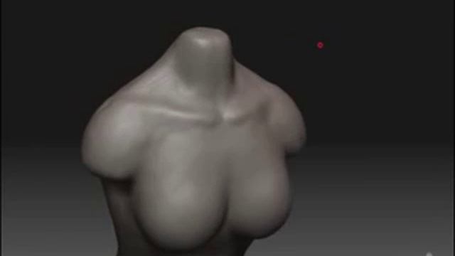 Generic Female Torso Sculpt (ZBrush) смотреть онлайн