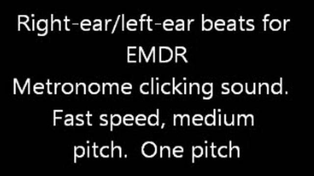 2 hours of EMDR beats. Speed: Fast. Sound: Metronome click. Pitches: 1 смотреть онлайн