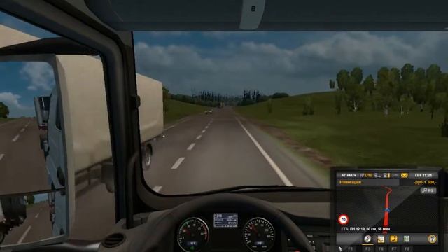 ETS 2 ● Суровая Россия "Байкал р3 ● #1 смотреть онлайн