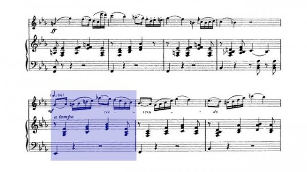 🎼J. DONJON - Adagio Nobile [for FLUTE and PIANO] - (Sheet Music Scrolling)