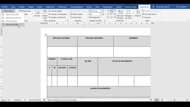 Ajustar Tablas Correctamente En Word.
