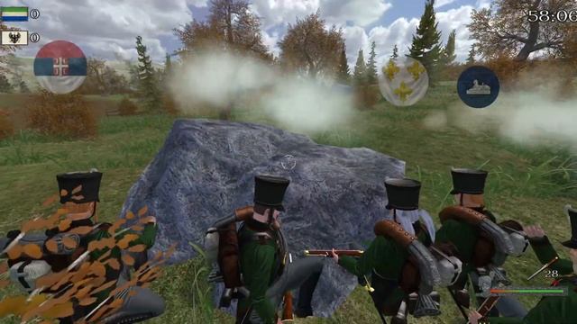 NWSC - 33rd vs 3y & 96y [Napoleonic Wars] смотреть онлайн