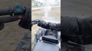 Самодельный снегоход