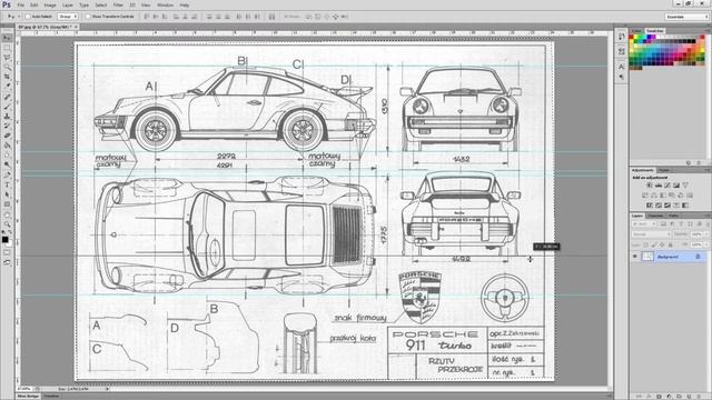 84 Porsche 911 BluePrint смотреть онлайн