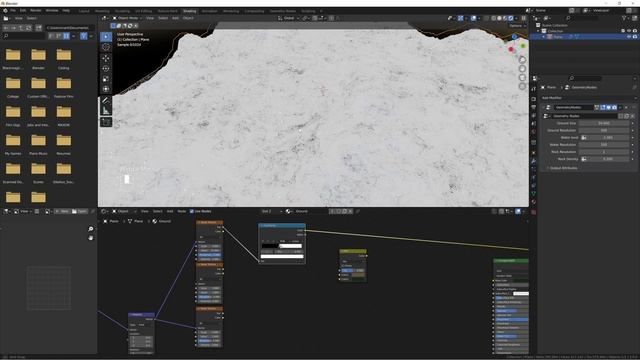 How to Make Procedural Mountains in Blender (The Long Way) | Geometry Nodes Tutorial смотреть онлайн