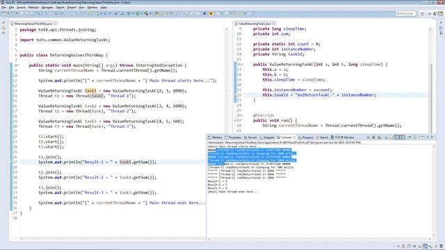Returning Values From Normal Threads - Third Way : Efficient Java Multithreading with Executors смотреть онлайн