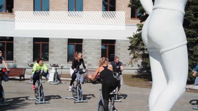 Сайклинг в "ВИТА ФИТ". Видное. смотреть онлайн