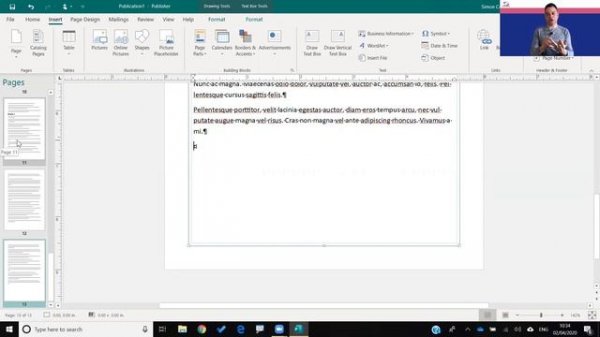 Publisher Tutorial: How to Import Word File?