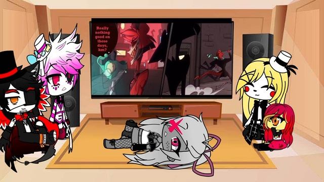 Hazbin hotel React to a day in the afterlife part 4 Helluva boss next! смотреть онлайн
