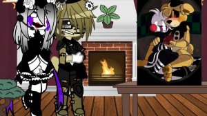 •|| FNAF react to their ships || || My AU || || Fnaf, Gacha club ||•