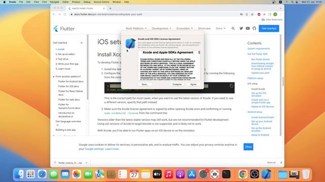 How to Install Flutter 3.x on a Mac | Full install смотреть онлайн