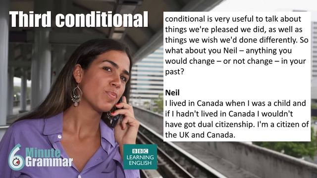 How to use the third conditional - 6 Minute Grammar смотреть онлайн