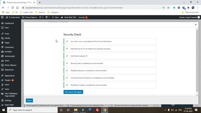 How to Secure Your WordPress Website from Hackers using iThemes Security 2020 | Tech7 смотреть онлайн