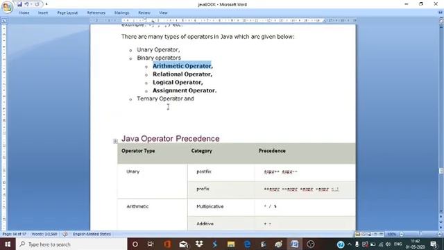 operators in java | what is operator | unary operator | ternary operator | computer applications смотреть онлайн