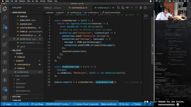 LET'S CODE! - Testing WebSockets with Cypress & PR Review in Ruby on Rails смотреть онлайн