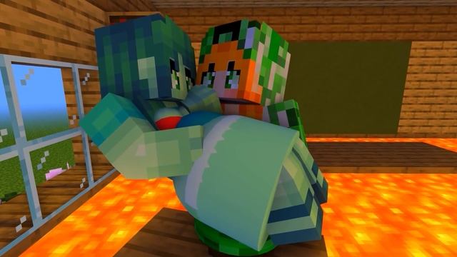 Monster School : 3 NEW MERMAID SISTERS - Minecraft Animation смотреть онлайн