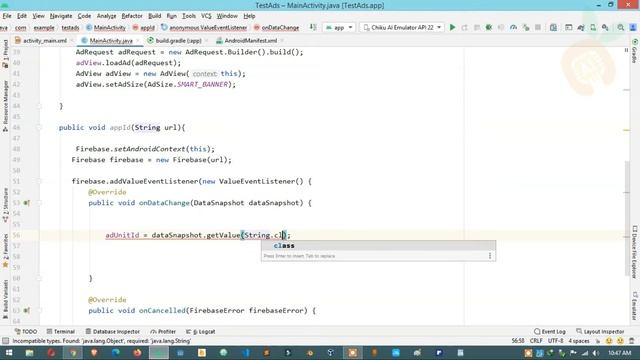 How To Change Admob AppID Using Firebase | Admob App ID With Firebase | Android Studio Ads Implemen смотреть онлайн