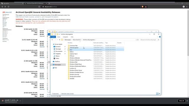 OpenJDK - Instalar OpenJDK 12 en Windows смотреть онлайн