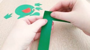ПОДЕЛКИ ИЗ БУМАГИ ВМЕСТЕ С ДЕТЬМИ ? ИГРУШКА ЛЯГУШКА-ПОПРЫГУШКА? легко и быстро