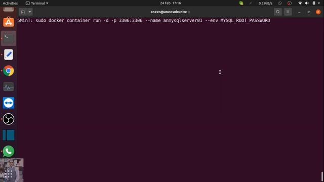 Lesson 03 MySQL Docker Container | MySQL Containerization | MySQL Container Docker | Five Minutes T смотреть онлайн