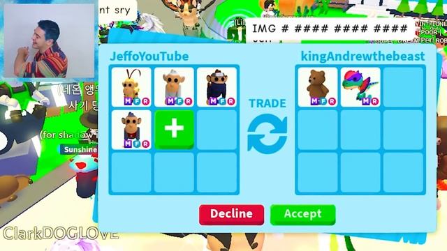 Trading The *4 RAREST* MEGA MONKEYS In Adopt Me!! *RICH* Roblox Adopt Me Trades (TRADE PROOFS) смотреть онлайн