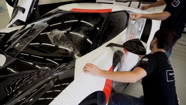 Transformação Ford GT com PPF STEK смотреть онлайн