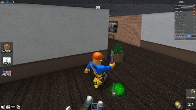 Коплю на эмоцию в Murder Mystery 2 в Roblox смотреть онлайн