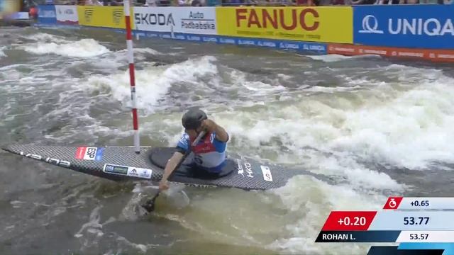 Miquel Trave Spain Semi-Final / 2023 ICF Canoe-Kayak Slalom World Cup Prague Czech Republic смотреть онлайн