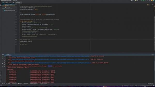 How to Fix the Element Not Interactable Exception in Selenium for Python