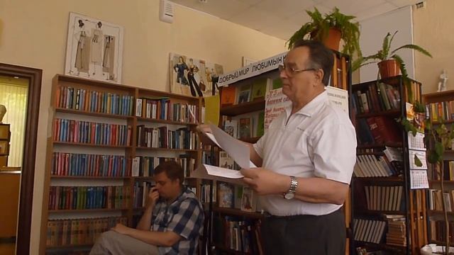 Заседание литературного объединения ПАРУС, Анапа, 7 мая 2016 (Елена Владарчук, В.И. Марченко) смотреть онлайн