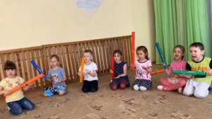 Работа с boomwhackers в детском саду/цветные перкуссионные трубки бумвакерс/бумвакерсы