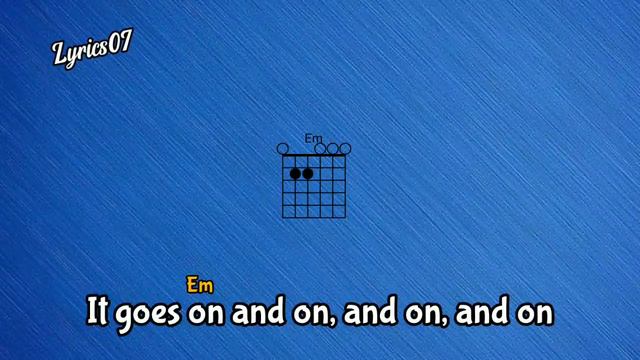 Chord Don't Stop Believin' on Guitar - Easy Chord #guitarlesson #guitarchord смотреть онлайн