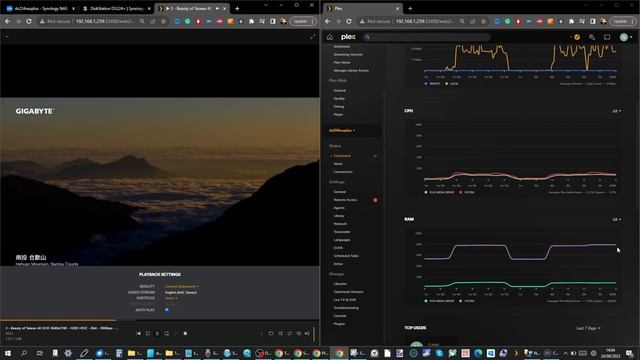 Synology DS224+ NAS 4K Plex Tests смотреть онлайн