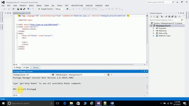 install JSON in Asp.Net C# and add your project смотреть онлайн